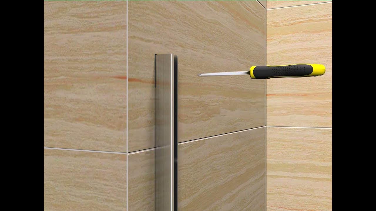 OVE TESSA Shower with Side Panel Installation V02 YouTube