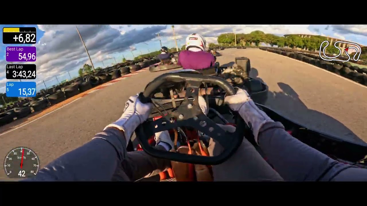 Kart Point | Bateria 17:45 - 28.02.2026 - Testando o lastro de banco de 15 Kg