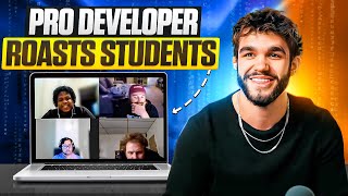 Pro Developer ROASTS Students Code in Academy