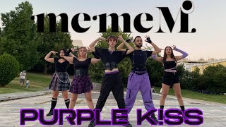 [KPOP IN PUBLIC] PURPLE KISS-MemeM (5 Member Cover)