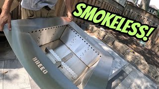 Breeo Smokeless Firepit Insert finally shows up! This Backyard Renovation is Complete!