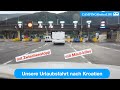 Unsere urlaubsfahrt nach kroatien zum camping mit wohnwagen  mit zwischenstopp und mautinfos