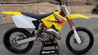 Career Overview CUSTOM 2001 SUZUKI RM125