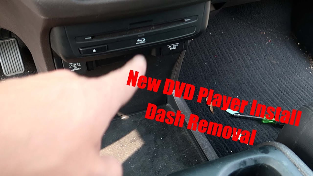 2019 Honda Odyssey How To Pull Out Blu Ray Player
