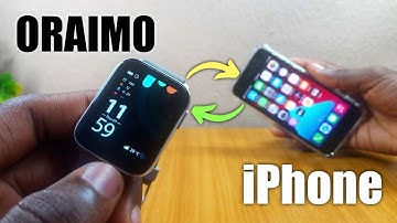 How To CONNECT Oraimo Watch To iPhone or iOS