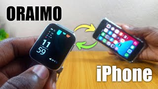 كيفية توصيل ساعة Oraimo بجهاز iPhone أو iOS screenshot 4