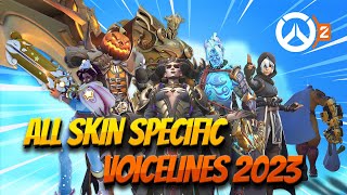 ALL SkinSpecific Voicelines in Overwatch 2 (2023)