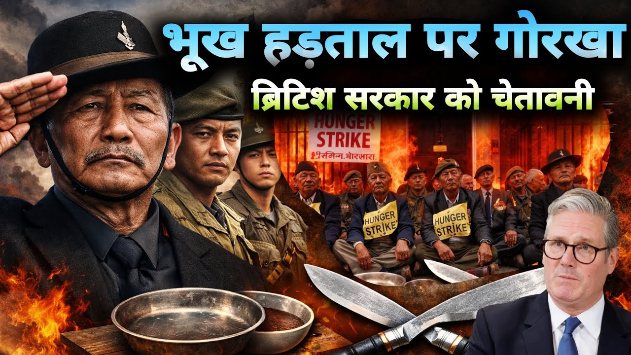भूख हड़ताल पर गोरखा || ब्रिटिश सरकार को दी चेतावनी || क्या है मामला जानिए विस्तार से