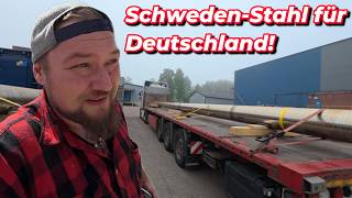 Zurück nach Deutschland! Stahl laden in Schweden