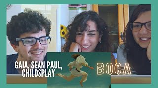 Italians React to Gaia, Sean Paul, ChildsPlay - Boca  Resimi