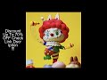POPMART PTS Shanghai Exhibition Limited Edition Figurine LABUBU Clown Collectible Hang Tag Trendy To