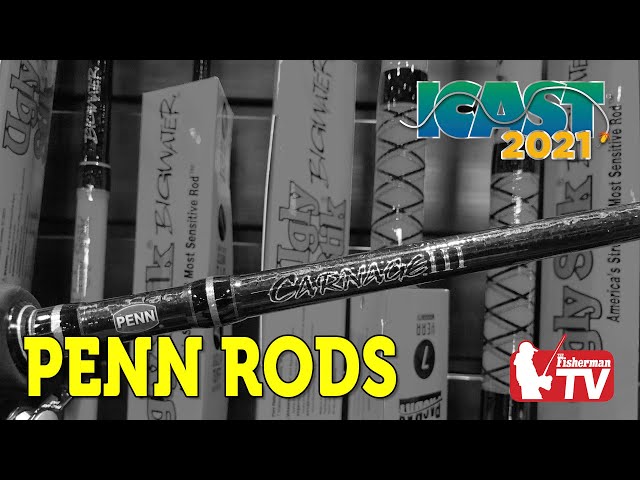 The Fisherman's “New Product Spotlight” ICAST 2021 – Shakespeare Ugly Stik  & Penn Carnage Rods 