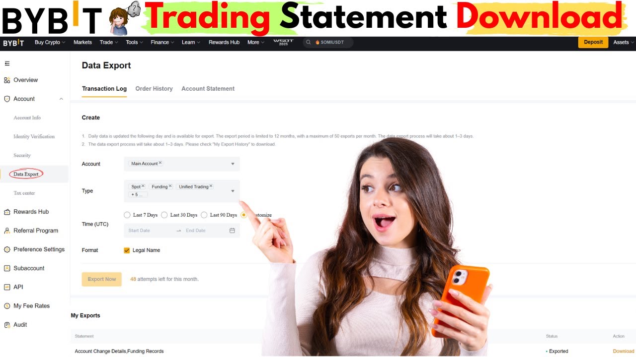 Bybit Statement.pdf How To Download Bybit Exchange Trading Profit and Loss Statement ...