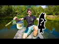 We FINALLY CAUGHT The Mystery Fish in my BACKYARD Pond!! (Pond Restoration Part 4)