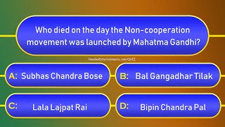 Freedom Fighters of India | Part 3/4 | Independence Day and Republic Day of India Quiz screenshot 2