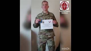 EWU Army ROTC AMVETS & National Defense Transportation Association Award Winner