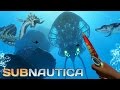 Subnautica - GIANT SEA CREATURES!! Subnautica Part 2 Gameplay! (Subnautica Gameplay)