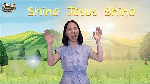 Shine Jesus Shine | Action Song | Christian Children Song