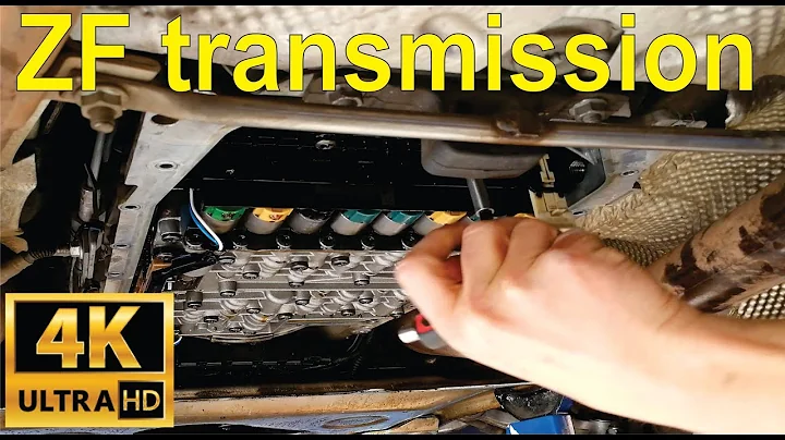 How to change your transmission oil and mechatronics seals on a ZF 6 speed - BMW- Detailed