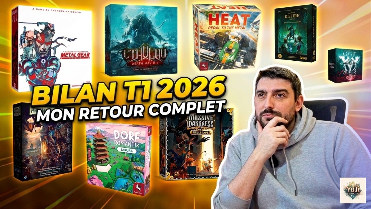 Mon bilan jeux de plateau - 1er trimestre 2026 ! - YouTube