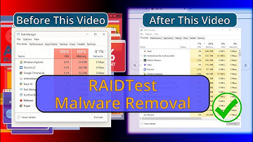 RAIDTest Virus Removal - Automatic and Manual Guide
