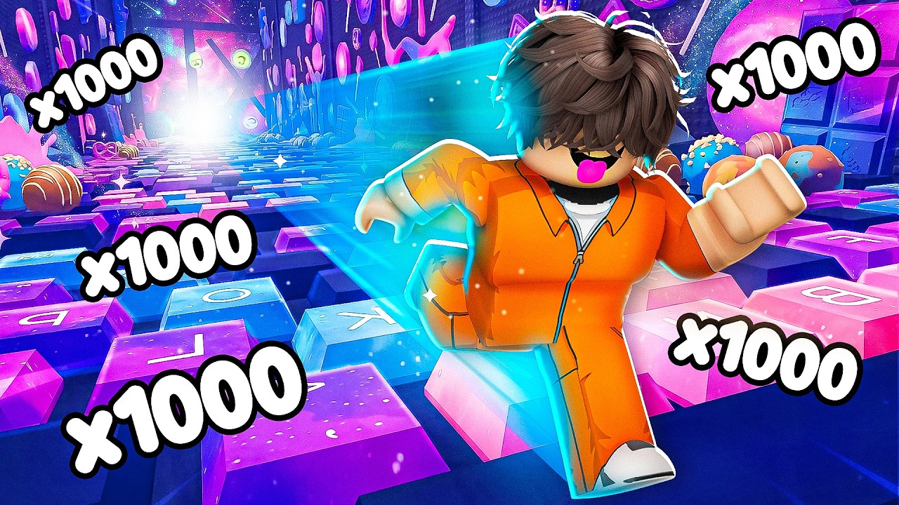 ربلوكس الادمن سوا حدث x1000 سرعه ! Speed keaybord escape