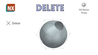 Delete | How to use Delete in NX | NX CAD |
