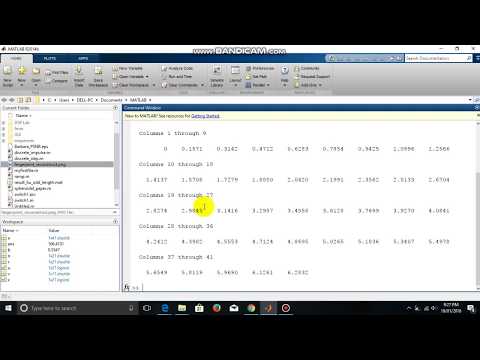 3.1 Creating Vectors and Performing Vector Operations in MATLAB