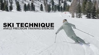 SKI Technique - Ankle Precision Training Exercise