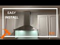 Quick and Easy Hood Vent Installation