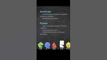 Programación - Convenciones para una correcta Nomenclatura para escribir código #shorts