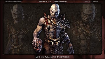 Low-Res Character Production - Constructing A Character For Next-Gen Games