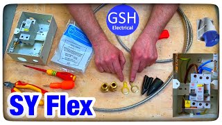 SY Cable or SY Flex How to Terminate, Make Off Step by Step Practical Demonstration of Connecting