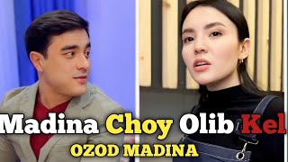 Qayerda boʻlsa ham kelin bari-bir keling 😂 | OZOD VA MADINA #ozodshukurullayev #kulgulivideolar