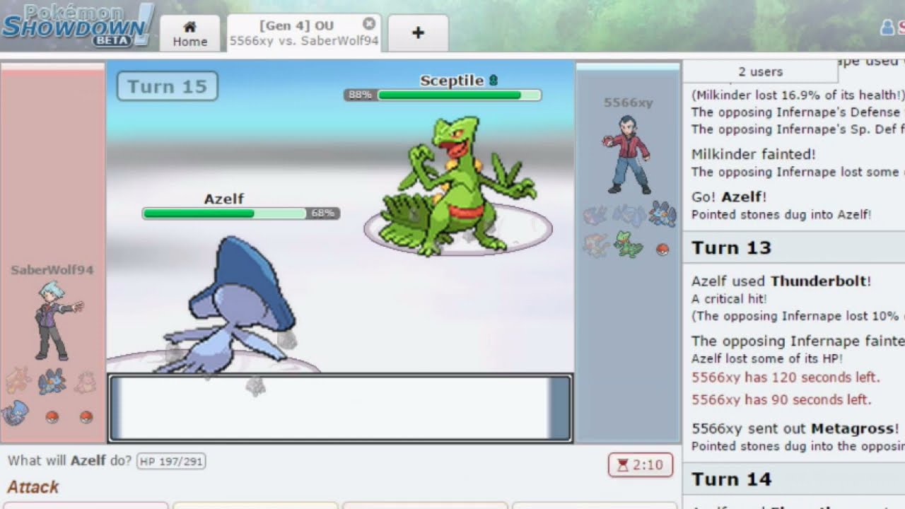 Pokemon Showdown! DPP OU Battles 9-11!