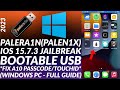 New palen1x jailbreak ios 1573  palera1n jailbreak windows pc  palera1n windows usb  2023