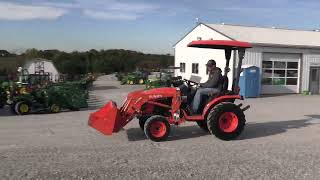 2022 Kubota B2601 Tractor w/ Loader + Canopy! Clean! LOW HOURS! For Sale by Mast Tractor Sales