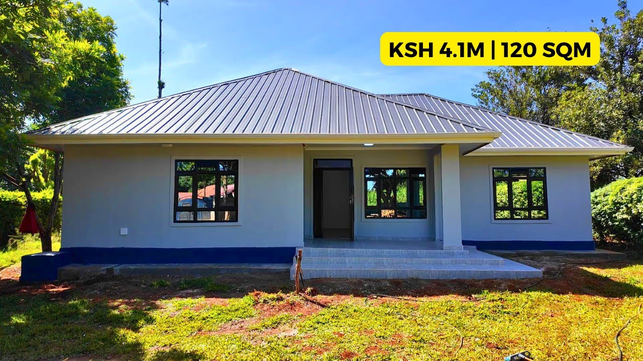 A Modern 3-Bedroom Precast Home in Nyeri Built on a Ksh 4.1M Budget