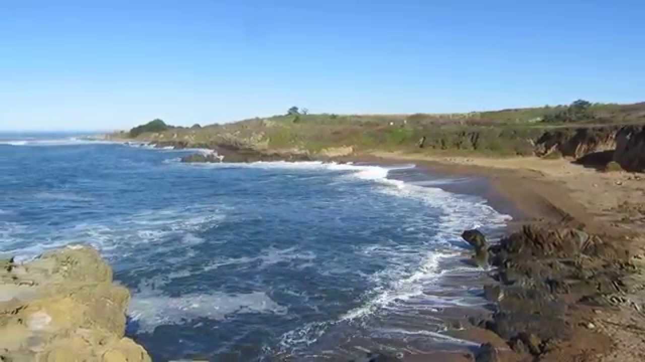 Pebble Beach at Bean Hollow State Beach, 360 Degree View YouTube