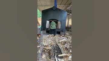 Đốt lò sấy ván bóc bằng rác bóc rác tu bằng cách nào cho hiệu quả #wood #vánbóc #woodworking