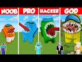 IMPOSTOR AMONG US HOUSE BUILD CHALLENGE - Minecraft Battle: NOOB vs PRO vs HACKER vs GOD / Animation