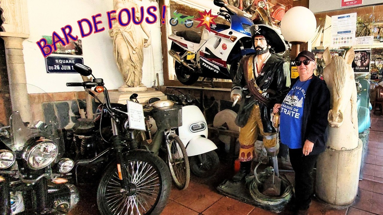CONCERT & CARNAVAL ! 🎸🎭 Le bar de motos était fou... 09.007