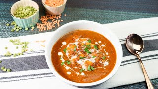 Sweet Potato Lentil Soup Recipe│Healthy INSTANT POT Soup Recipes│SUMMER RECIPE SERIES