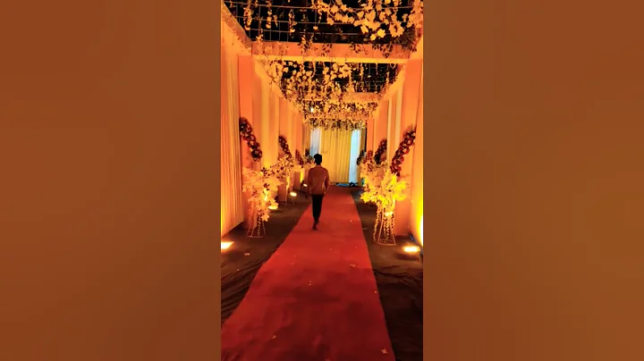 Simple and Elegant Wedding Reception Stage Decoration Ideas 2022 | Latest Reception Decoration Idea