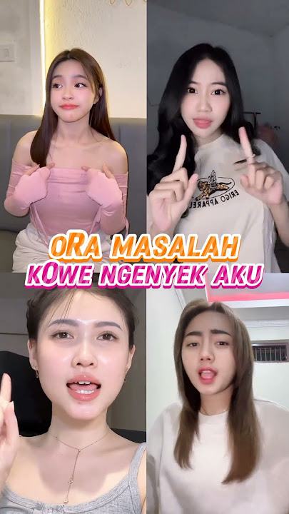 Ora Masalah Kowe Ngenyek Aku #dancetiktok #shorts #itsmeissie