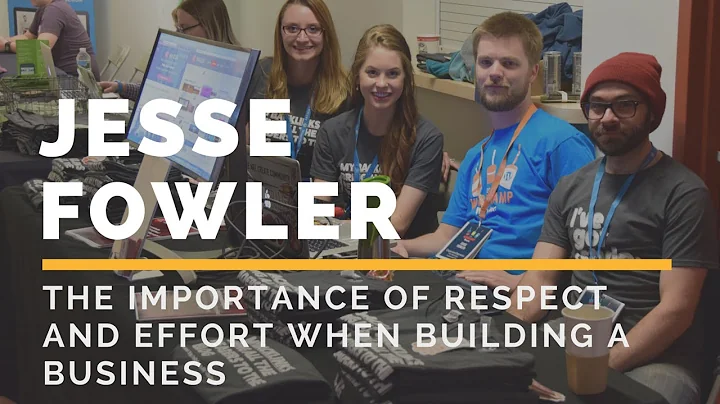 Jesse Fowler on the importance of respect and effo...