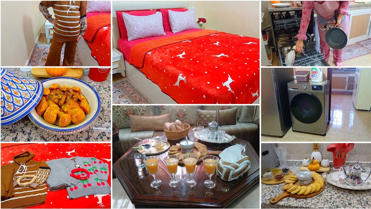 نهاري مع زماني❤️ فطور،🎀 مشتريات🎀 وتنظيم بيت النعاس