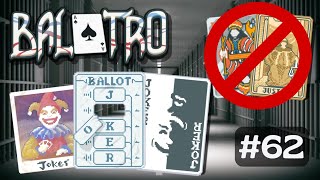I CAN'T play with glass cards - Balatro episode 62