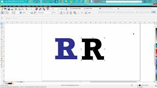 Corel Draw Tips & Tricks Change a letter FONT with the shape tool