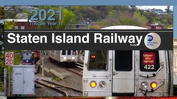 Staten Island Railway Action and Exploration - MTA New York City TrAcSe 2021